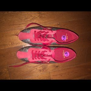 NEVER WORN coach lace up shoes ❤️⚪️🟤